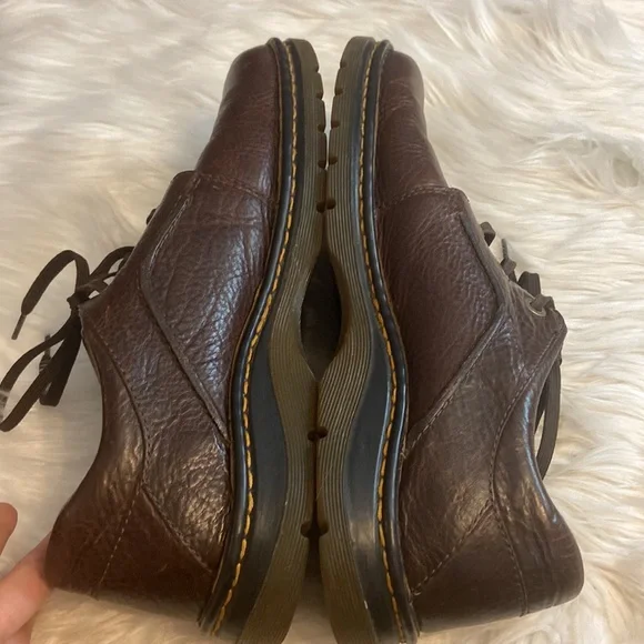 Dr Martens Vintage Brown Lace Up Oxfords Shoes Men Sz 12 - Picture 5 of 8